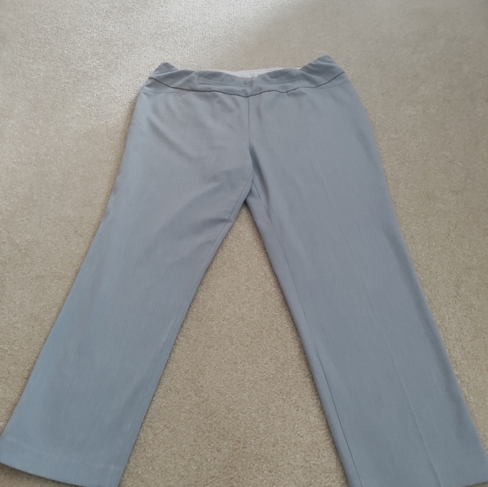 Talbot's gray dress ankle pants - Picture 2 of 3